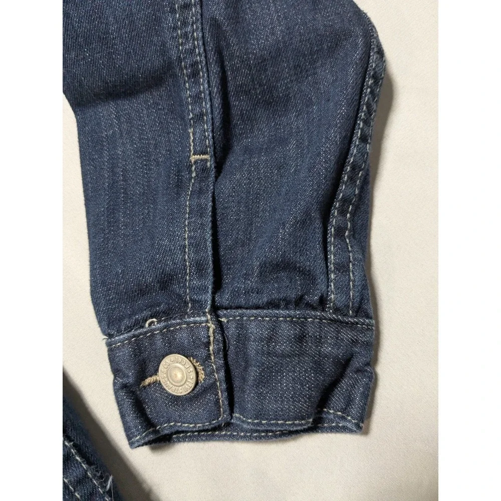 Levis Trucker Jacket - Youth Large 12/13 Years‎ Dark Wash EUC